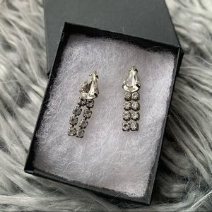 Vintage Rhinestone Earrings